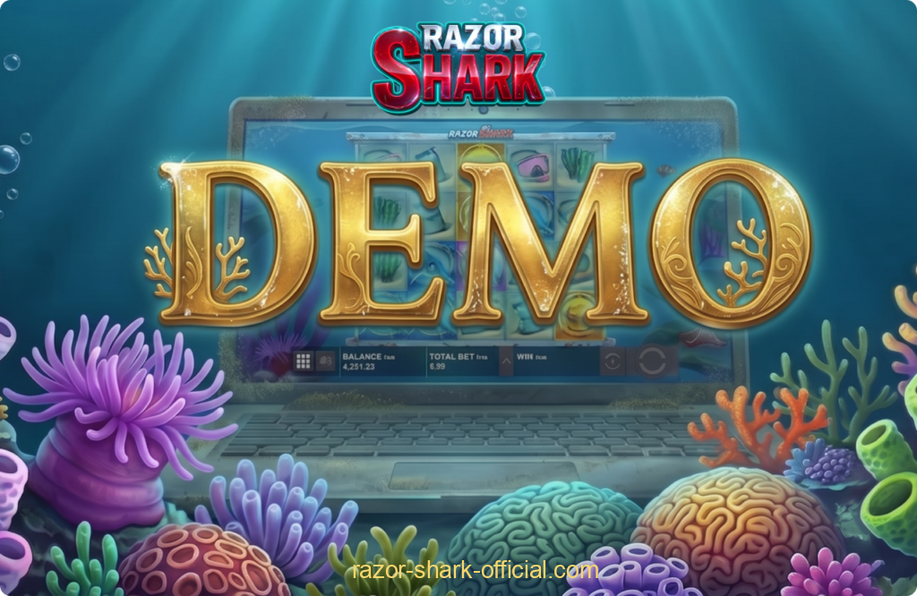 Puedes usar el modo demo de Razor Shark para conocer el juego sin riesgos, mientras que jugar con dinero real aporta la adrenalina de las ganancias reales